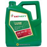 Масло моторное синтетическое Татнефть LUXE SAE 5W-30 -4л