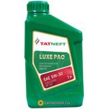 Масло моторное синтетическое Татнефть LUXE PAO SAE 5W-30 -1л